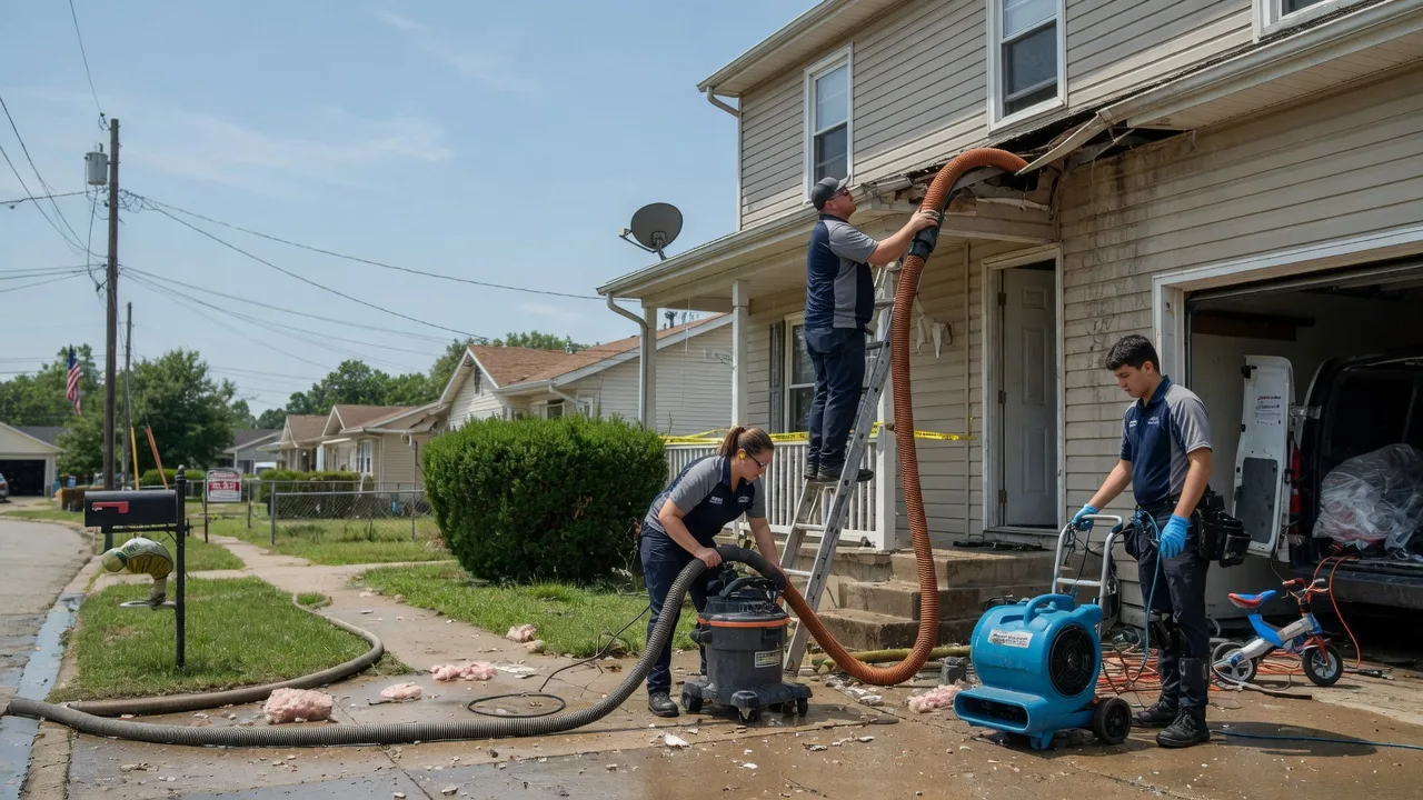 Water Damage Restoration in Gans, OK near me